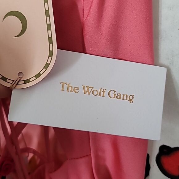The Wolf Gang NWT Las Lolas Maxi Dress - Coral - Picture 6 of 10